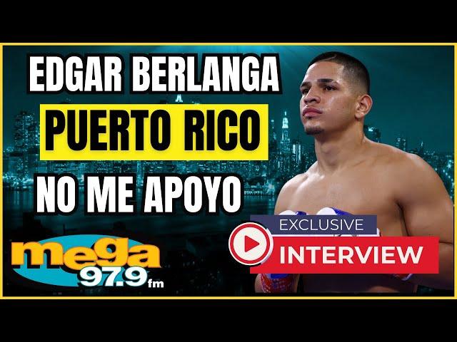 EDGAR BERLANGA: No Tengo Apoyo de Puerto Rico