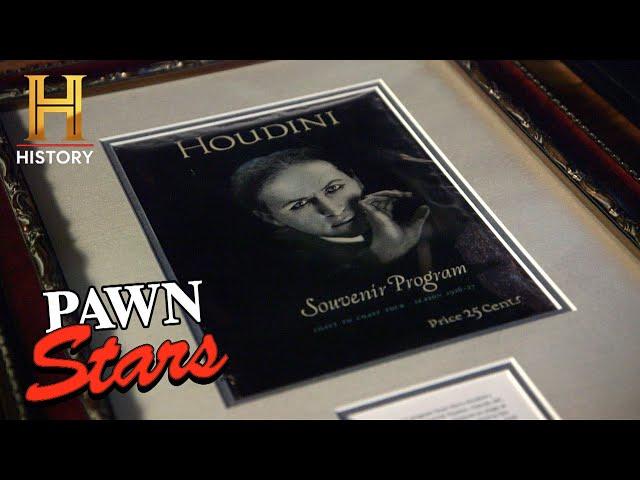 Is Harry Houdini's Needle Trick Worth MAGIC Money? | Pawn Stars Do America (Season 1)