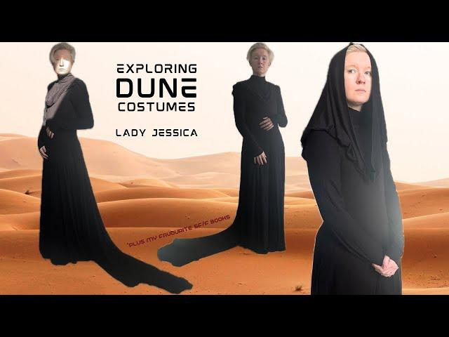 I Made Lady Jessica's Costume From DUNE In 3 Days, Using A Medieval Pattern (also some book recs)