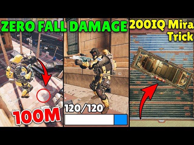 *NEW* NO FALL DAMAGE TRICK! | Pro Player Uses Mira To Counter Thermite! - Rainbow Six Siege