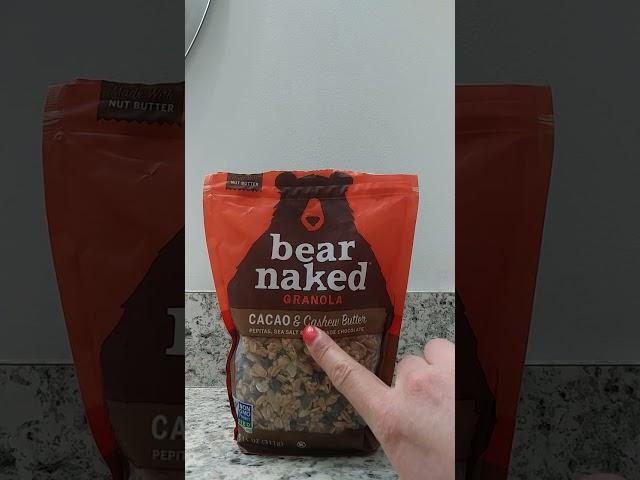 In Hand Review of Bear Naked Granola Cereal