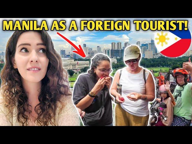 FOREIGNERS FIRST TIME IN MANILA! How's Being a Tourist in the Philippines?