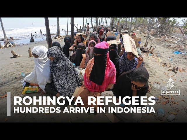 Rohingya refugees: Hundreds have arrived in Indonesia in recent weeks