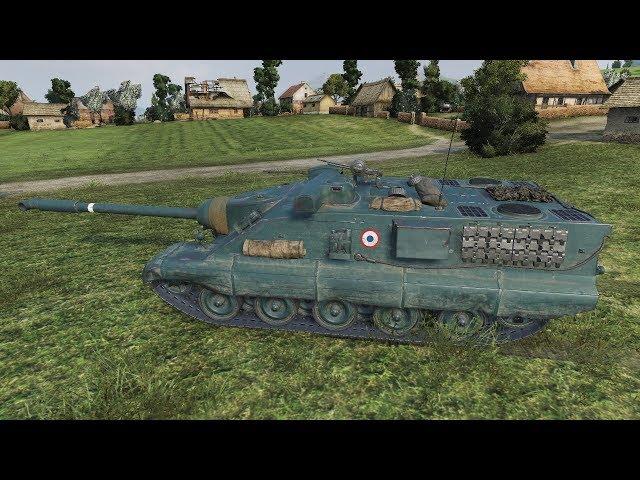 WoT AMX 50 Foch (155) (TheFalkonett  Skin) 11989 DMG 1427 EXP - Westfield