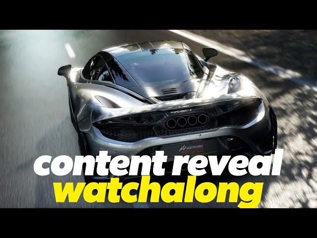  Assetto Corsa EVO Content Unveiling Watchalong