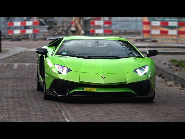 BEST OF Supercar Sounds in Oisterwijk 2024 ! Aventador SV, Novitec 812, Technica, 992 GT3 Slide