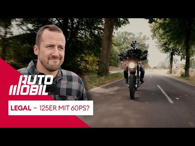 125er mit 60PS! - GEFÄHRLICHE GRAUZONE?! | auto mobil