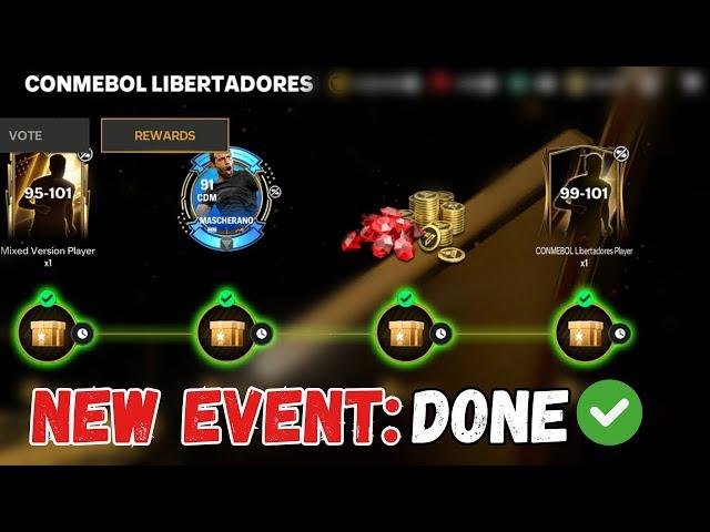 FASTEST WAY TO FINISH LIBERTADORES EVENT! NEW EVENT TIPS, GUIDE AND CALCULATIONS! FC MOBILE 25