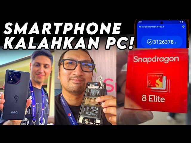 Smartphone Jadi Sekencang Laptop, Tapi Jauh Lebih Irit? Snapdragon 8 Elite