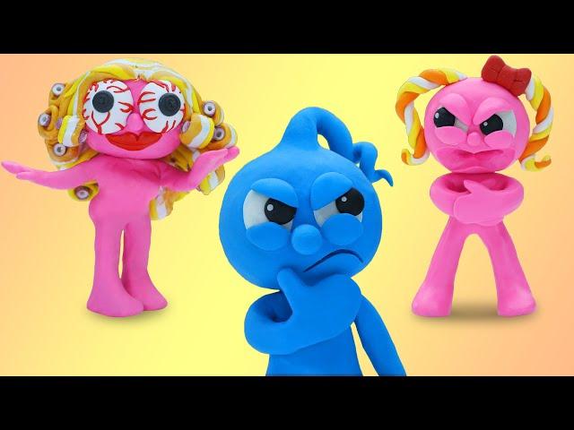 My girlfriend is the devil - Clay Mixer Friends Horror Animation