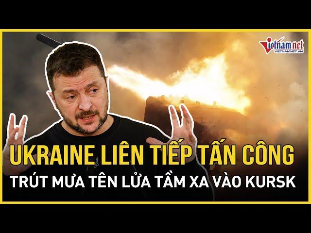 Ukraine tiếp tục dội mưa tên lửa ATACMS của Mỹ tấn công căn cứ quân sự trong lãnh thổ Nga