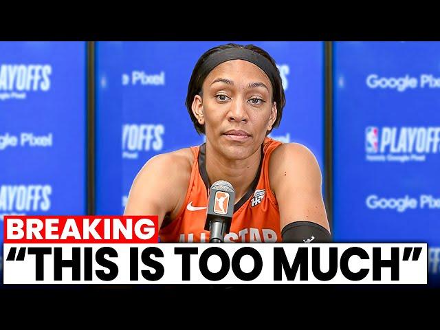 A’ja Wilson SPEAKS OUT on WNBA Ratings Crash, Calls Out Caitlin Clark!