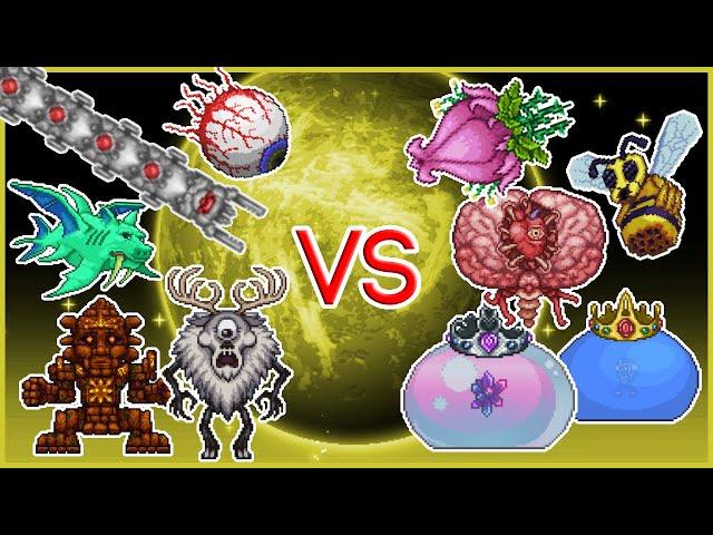 Terraria Bosses Fighting Each Other! - BOSS vs BOSS Championship