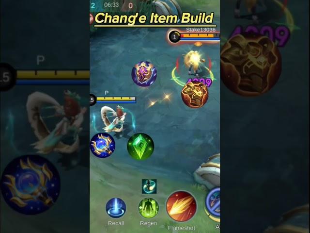 Chang'e Item Build for Tanky Heroes #guide #items #mlbb #eaglegaming