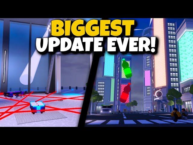 The BIGGEST UPDATE On Roblox I've EVER Seen! Thief Simulator Roblox