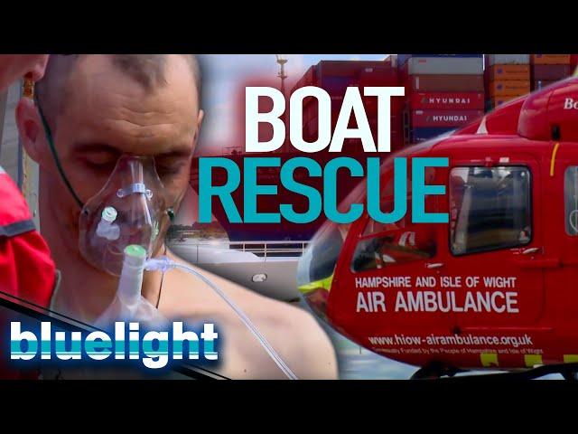 BOAT Emergency (Helicopter Rescue) | Air Ambulance ER | S01E01 | Blue Light: Police & Emergency