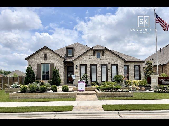 Highland Homes | Carmel Creek | Denton | 2021 SF | 3 Bedrooms | Media Room | Model Tour | Hutto, TX.