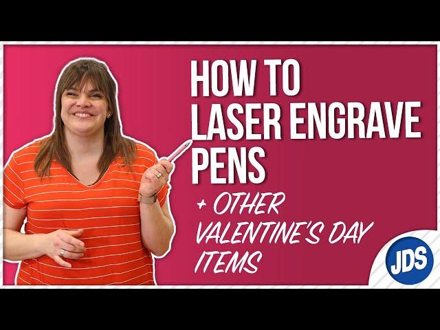 Valentine's Day Special: Mastering Laser Engraved Leatherette Pens | Easy DIY Guide