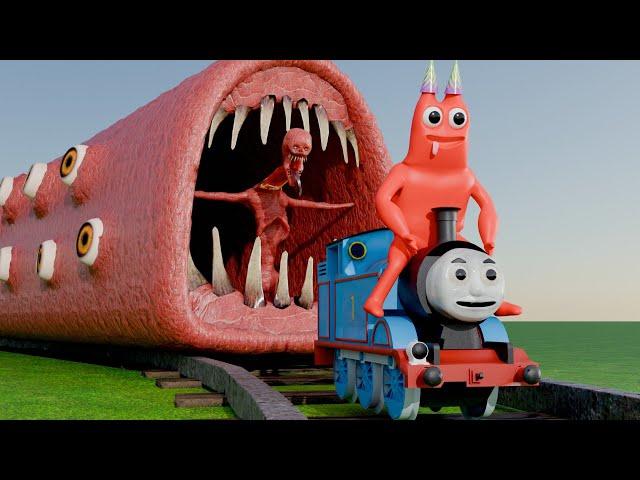 Train Thomas Escape from Train Eater