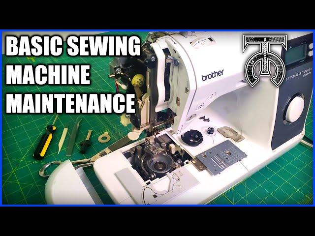 Basic Sewing Machine Maintenance for Beginners - How to use a sewing machine - Brother ST150HDH