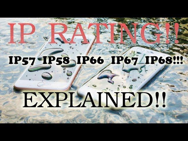 IPXX Waterproof and Dust-proof Phones?? IP Ratings Explained in Detail