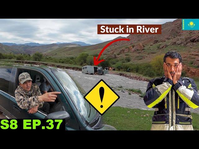 This River Crossing is absolute Nightmare  S8 EP.37 | Pakistan to Japan Motorcycle Tour