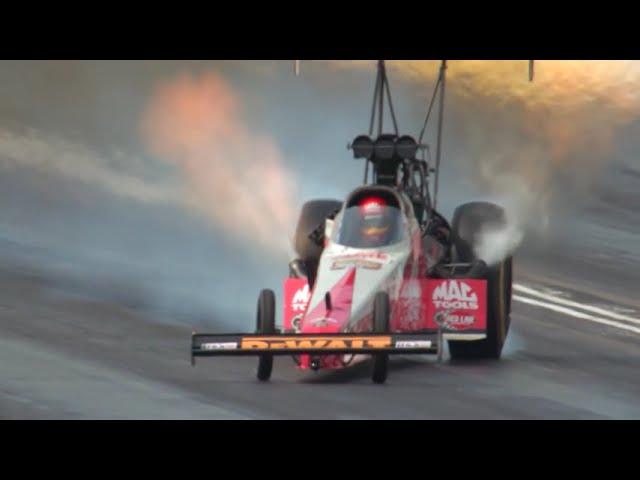 Incredible drag racing by Doug Kalitta at #NHRA Kansas Nationals