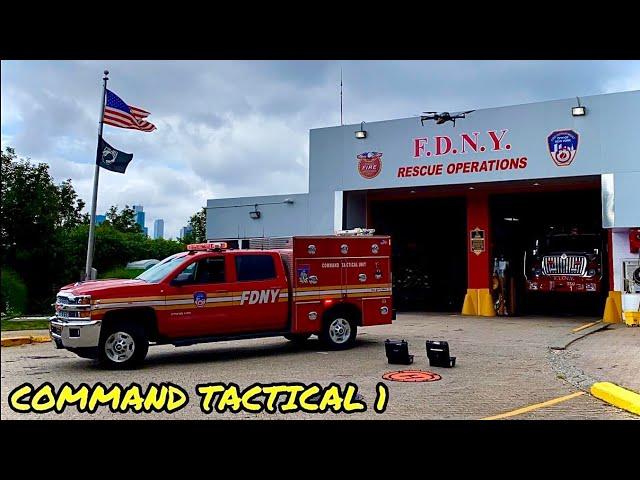  FLEET FRIDAY  FDNY COMMAND TACTICAL UNIT 1 ~ ROBOTICS