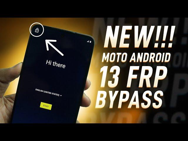 FREE : All Motorola Android 13 FRP Bypass 2023 [ Without PC ]