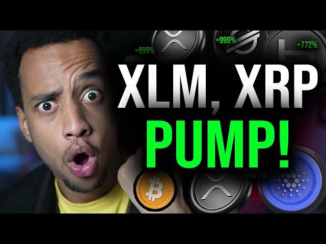 XRP, XLM PUMPING RIGHT NOW! [Finally!]