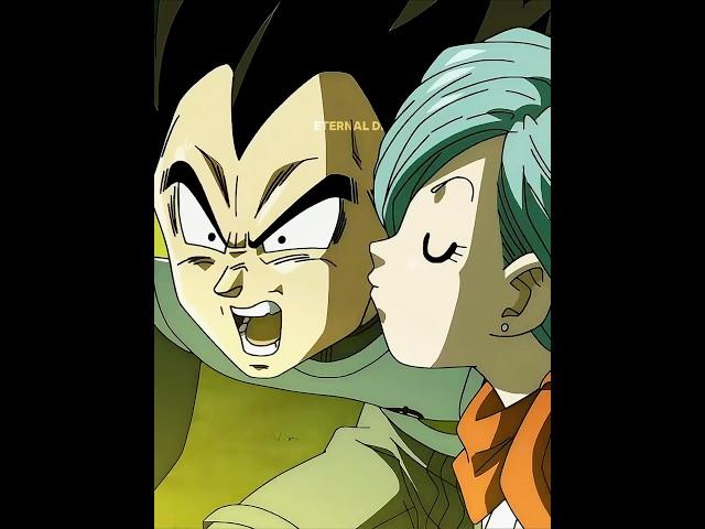 Bulma Rewards Vegeta With A Kiss | Dragon Ball Super #shorts