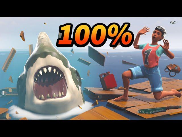 I 100%'d Raft. It Was Brutal.