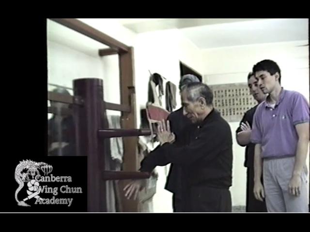 Ip Chun Allan Graham Wooden Dummy Wing Chun Kung Fu