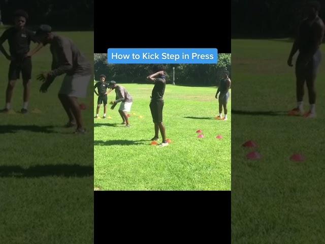 Kick step is a must in press
