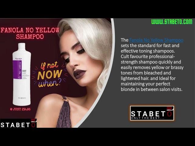 Fanola Sale UK | Fanola No Yellow Shampoo | Fanola Nutri Care Restructuring Mask | No Orange Shampoo