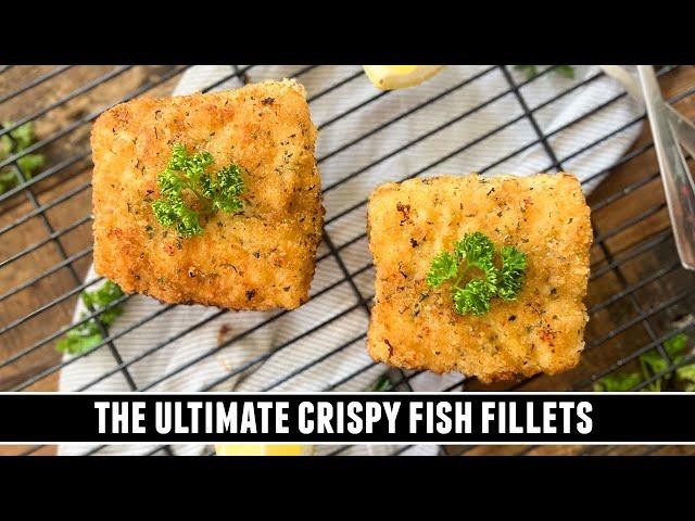 "Better than Restaurant" Crispy Fish Fillets | Quick & EASY Recipe