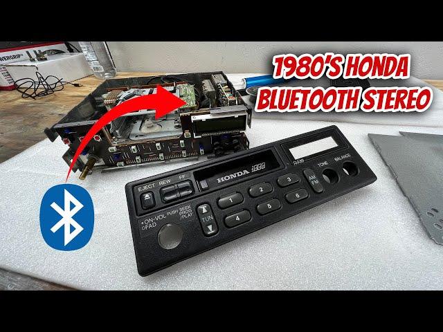 Adding Bluetooth to Vintage Factory OEM Honda Stereo