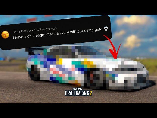 Make livery without using gold?! • CarX Drift Racing 2