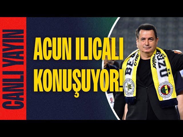 CANLI | Fenerbahçe'de Antalyaspor galibiyetinin ardından hakem isyanı! Acun Ilıcalı konuşuyor.