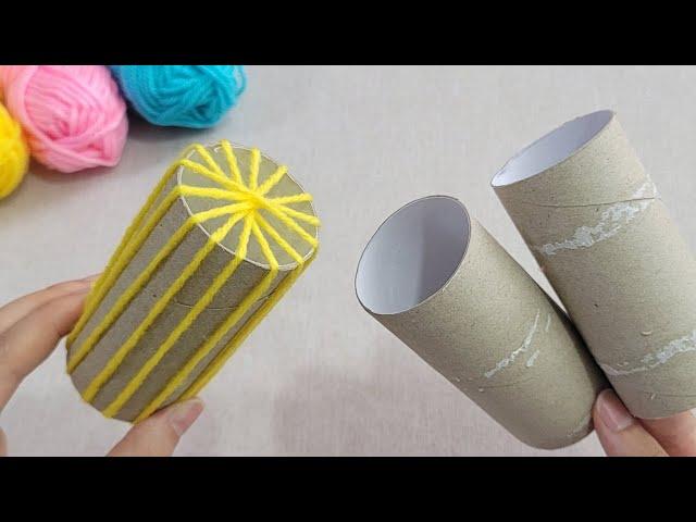 I make MANY and SELL them all! Genius Recycle Idea with Toilet paper roll - Amazing Tips and trick