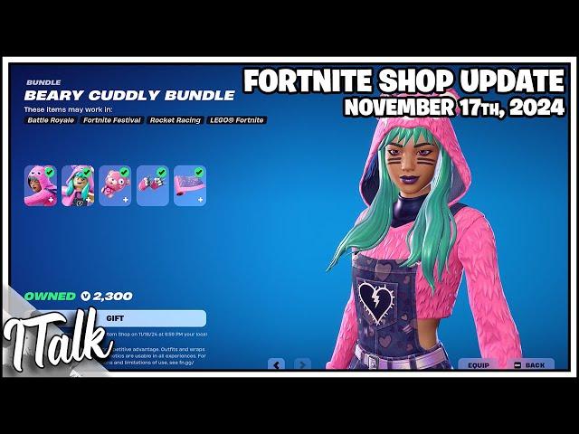 SYD IS BACK! Fortnite Item Shop [November 17th, 2024] (Fortnite Chapter 2 Remix)