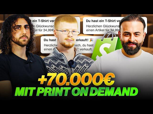 Durch KI 70.000€/Monat mit Print on Demand | Shopify Erfolgsinterview