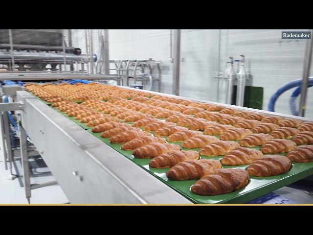 Long shelf-life Croissant production system by Rademaker