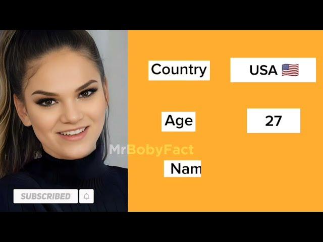 Super Gorgeous American Love Actress | Cute Stars Biography 2024