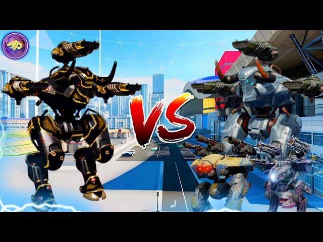  ALL TITANS VS ULTIMATE MINOS FACEOFF COMPARISON! || WAR ROBOTS TEST SERVER ||