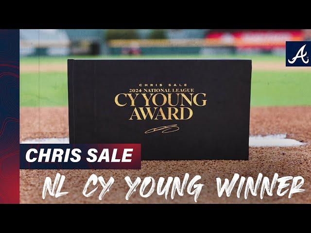 Chris Sale Wins the 2024 NL Cy Young | Atlanta Braves