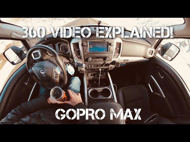 360 Camera - footage and editing explained! GoPro Max.