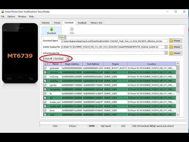 How to flash android smartphone using SP flash tool-Tutorial.