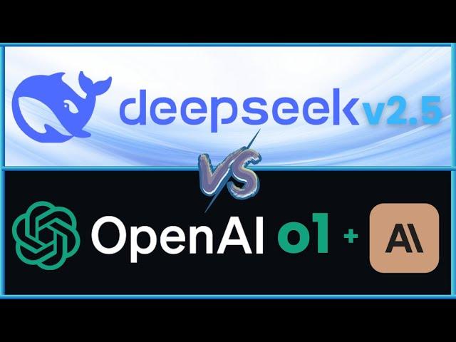 NEW: Deepseek v2.5 Best Open-Source AI Coder vs OpenAI o1, o1-mini, & Claude Sonnet 3.5 [TESTED]