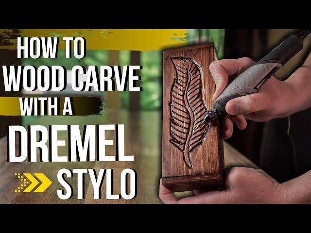 Dremel Stylo Wood Carving/Power Carving Tutorial